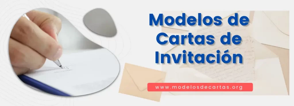 ✓ Modelos de Carta de Invitación - Modelos de Carta